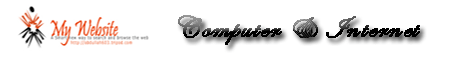 My Website ! Computer & Internet