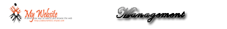 My Website ! Management